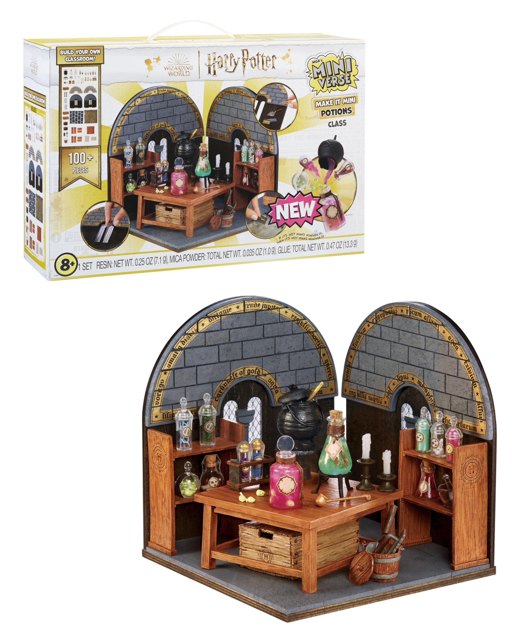 MGA Miniverse Harry Potter Klasa Eliksirów 100+ elementów DIY 8+ ae7557589d41400f831406a2d482bb2a