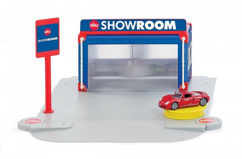 Siku World 5504 SALON SAMOCHODOWY + PORSCHE GT 7909c3103aede577d953b4f36d812d47