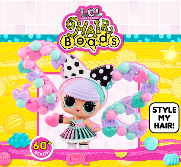 L.O.L. Surprise Hair Beads Lalka Kula Koraliki Wodne Układanie Fryzur f0c1a153586c071dd1611af271493d34