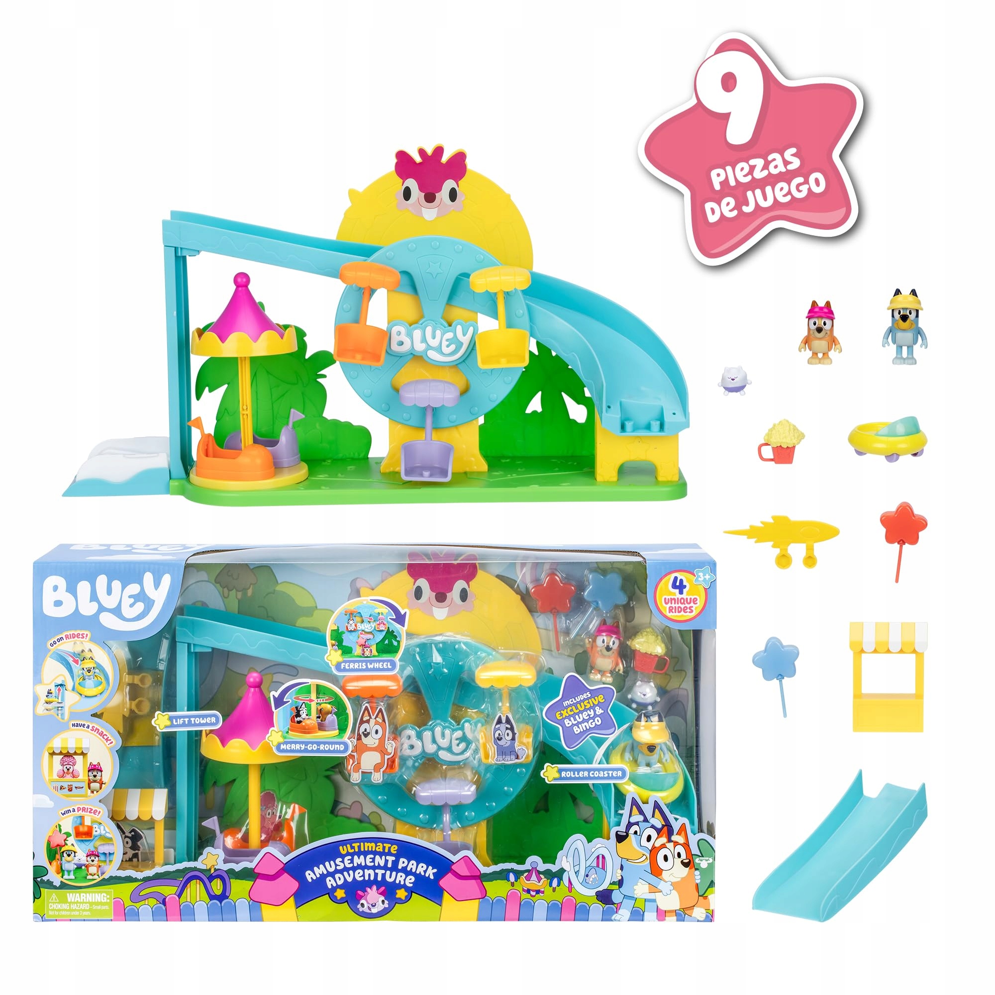 Figurka Blue Śladem Blue Park Rozrywki Blue's Clues Giochi Preziosi Bajka c71d3c7aa3763287a480981b887634c1