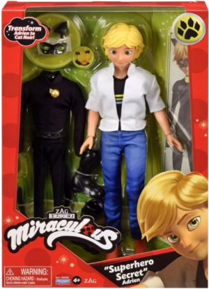 Lalka Miraculous Adrien i Czarny Kot