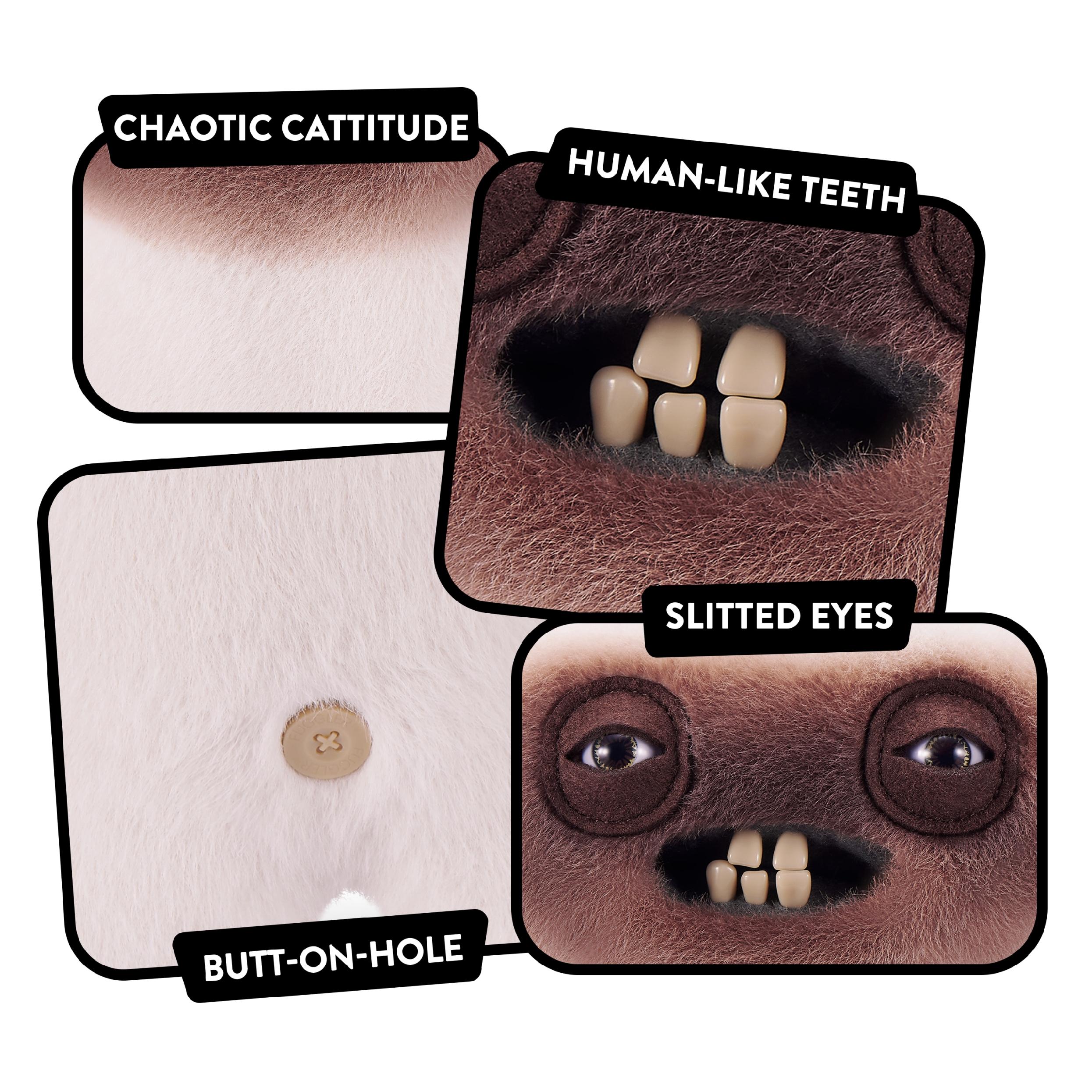 Fuggler 15752B Maskotka 23 cm Yawper Alley Cats kot 09a33456eaec3752154a021703eb483d