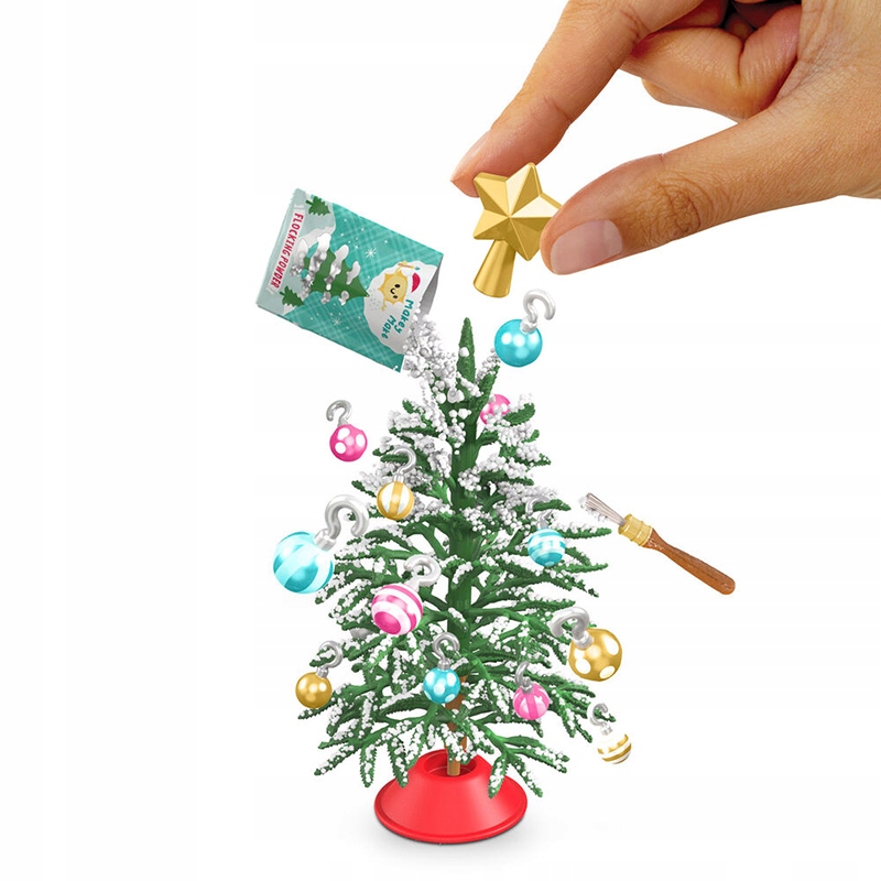 Miniverse Make It Mini Holiday 2 Kula Świąteczna Prezent DIY Choinka MGA 49524b97912bc49a1e4e7e019325d95a