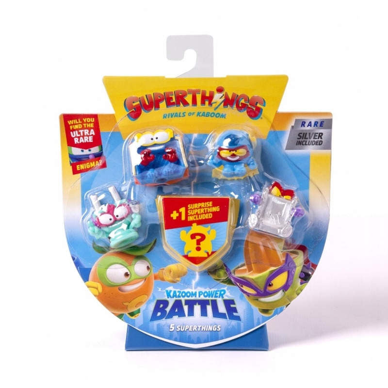 SuperThings Kazoom Power ZESTAW 5 Figurek SREBRNA 8f4361fb3fb478716b7fddbc63cebebc