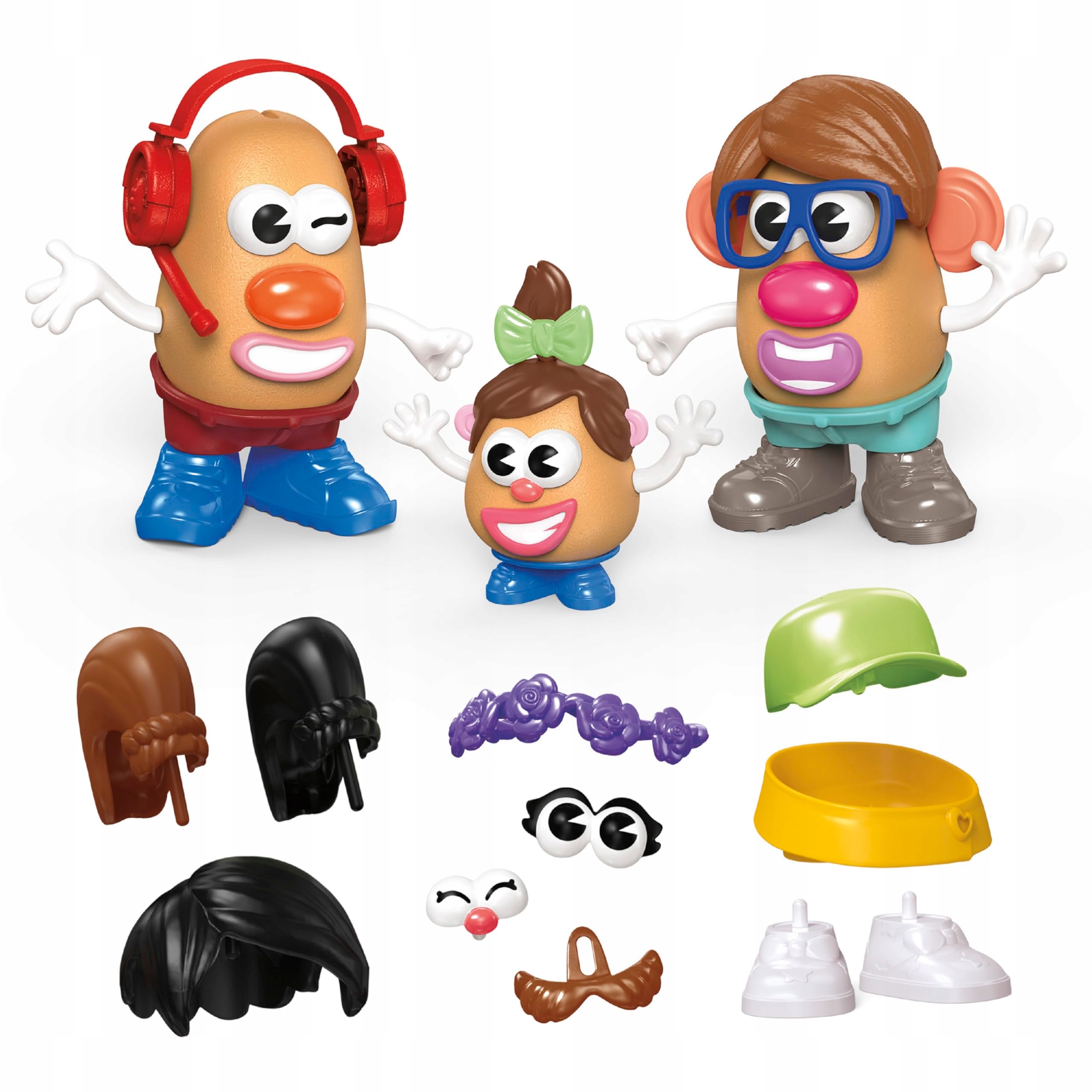 Potato Head Stwórz Rodzinę Zestaw Figurek 45el Hasbro 2+ Pan Bulwa Potato Head Stwórz Rodzinę 45el