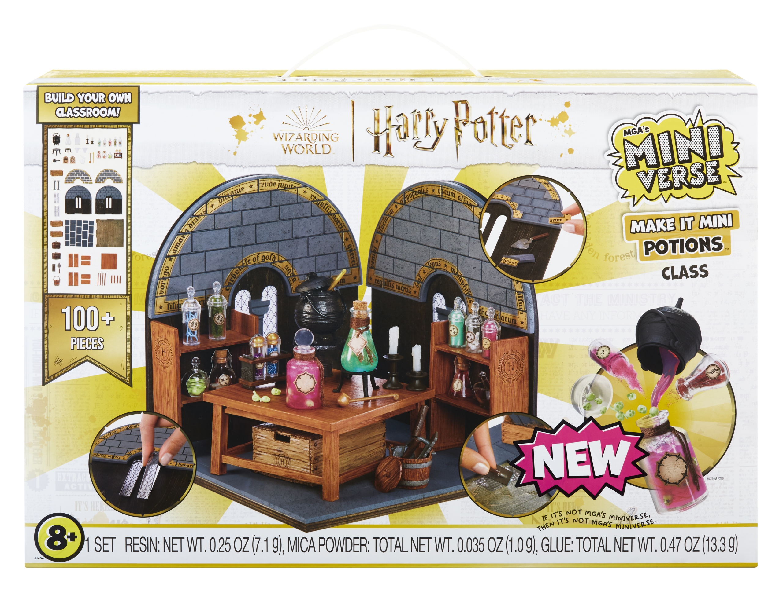 MGA Miniverse Harry Potter Klasa Eliksirów 100+ elementów DIY 8+ c6743479a9953176c24d48c19ac9a368