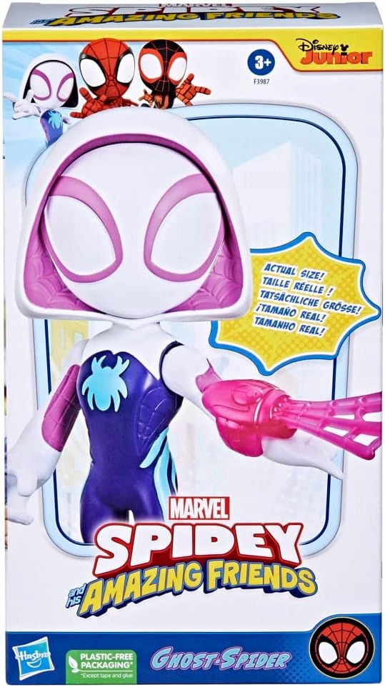 DUŻA Figurka Ghost-Spider 23cm Spidey i Super Kumple Oryginał Hasbro Marvel 6d693ee9a13e388f29410020d0fd6a7e
