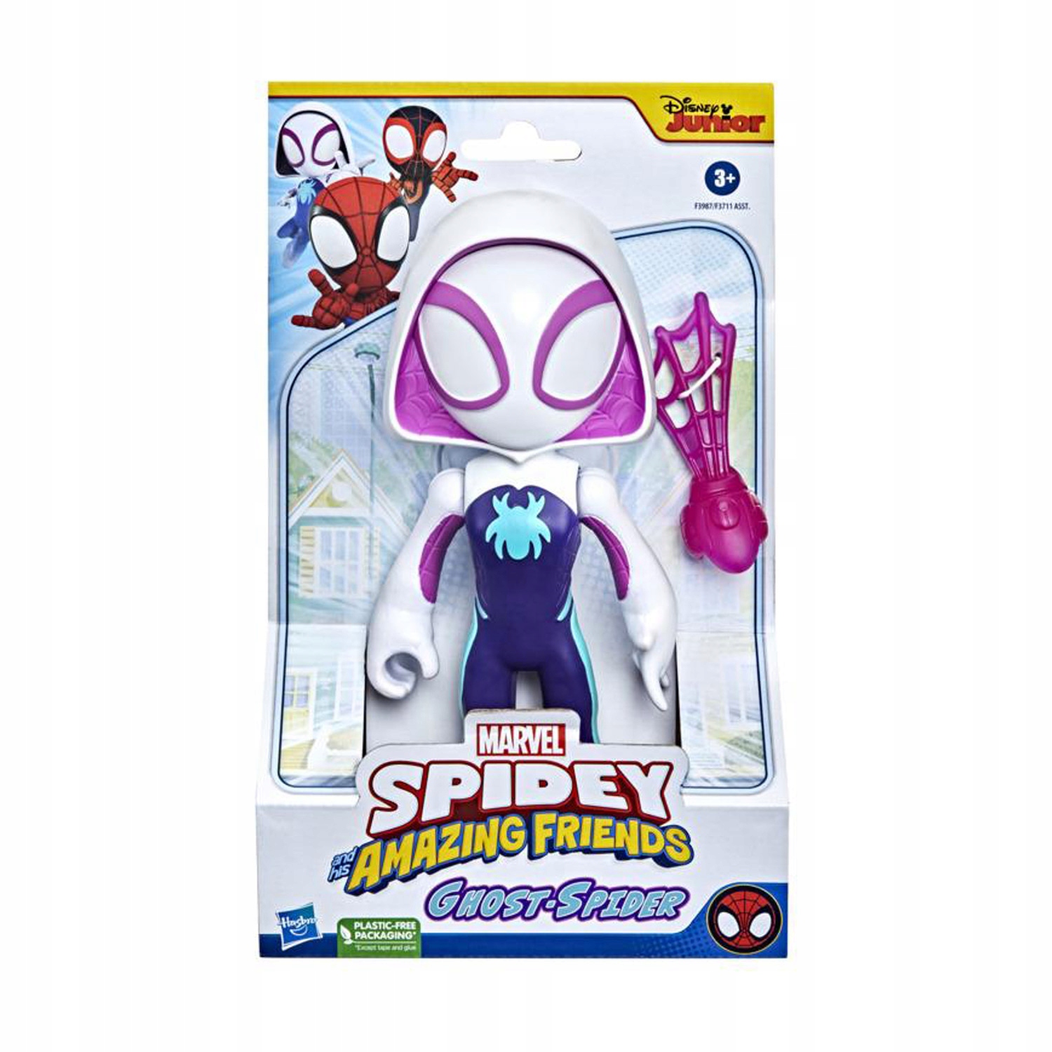 DUŻA Figurka Ghost-Spider 23cm Spidey i Super Kumple Oryginał Hasbro Marvel 6959dbac9a13cb605da267a1302f85b5