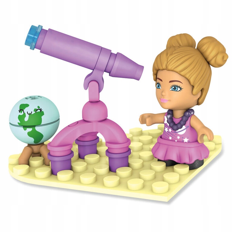 Klocki Barbie Mega Bloks Zestaw Astronomka Figurka Mattel GWR22 a0b569b6616c2017637cd6e7a5ebb40f
