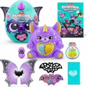 Rainbocorns Monstercorn Wilkołak Pluszak Niespodzianka