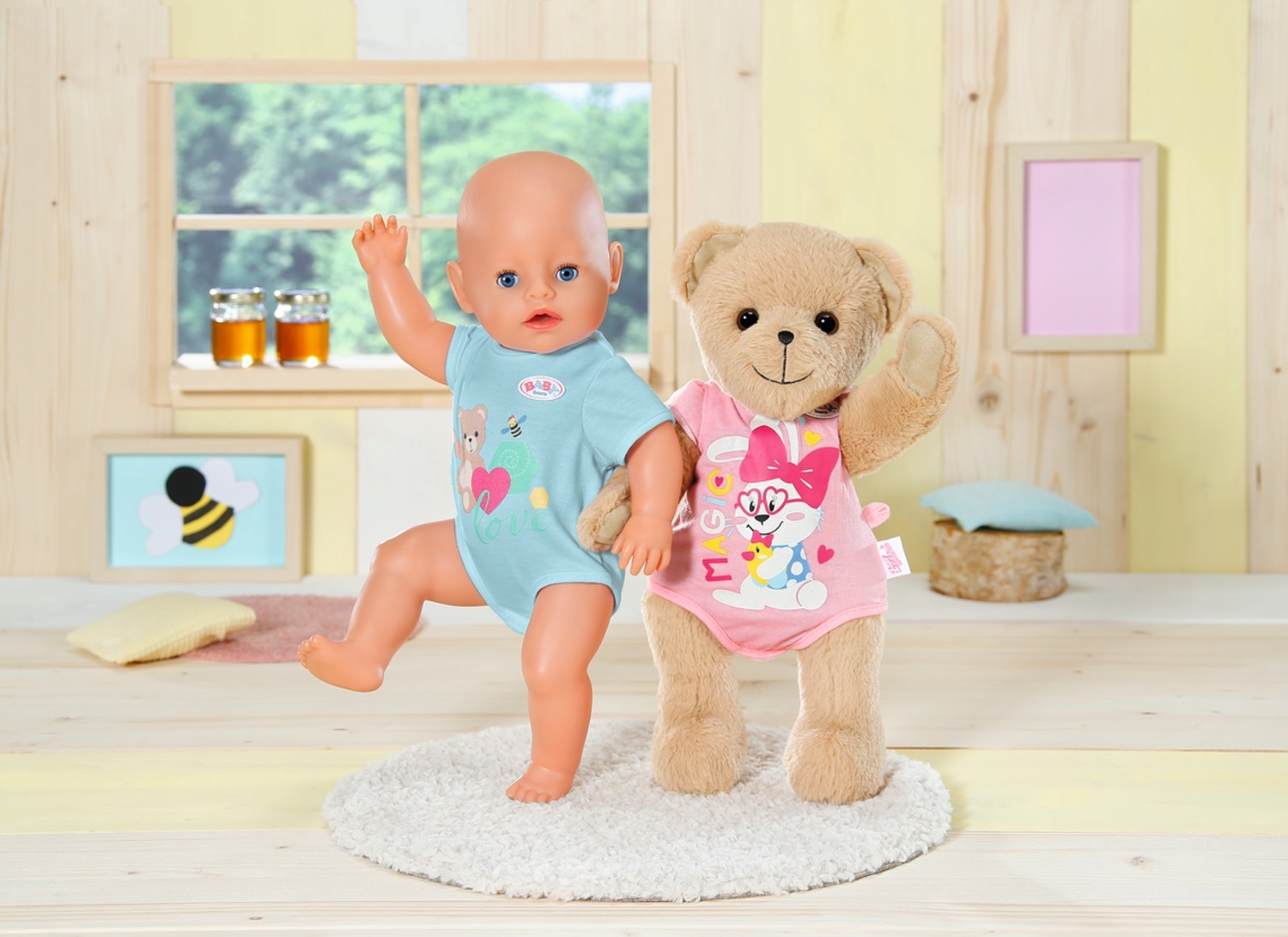 BABY BORN Miś Pluszowy MASKOTKA 36cm Ruchoma 0+ eb1a8b201091a6468127ee2a77add6f1