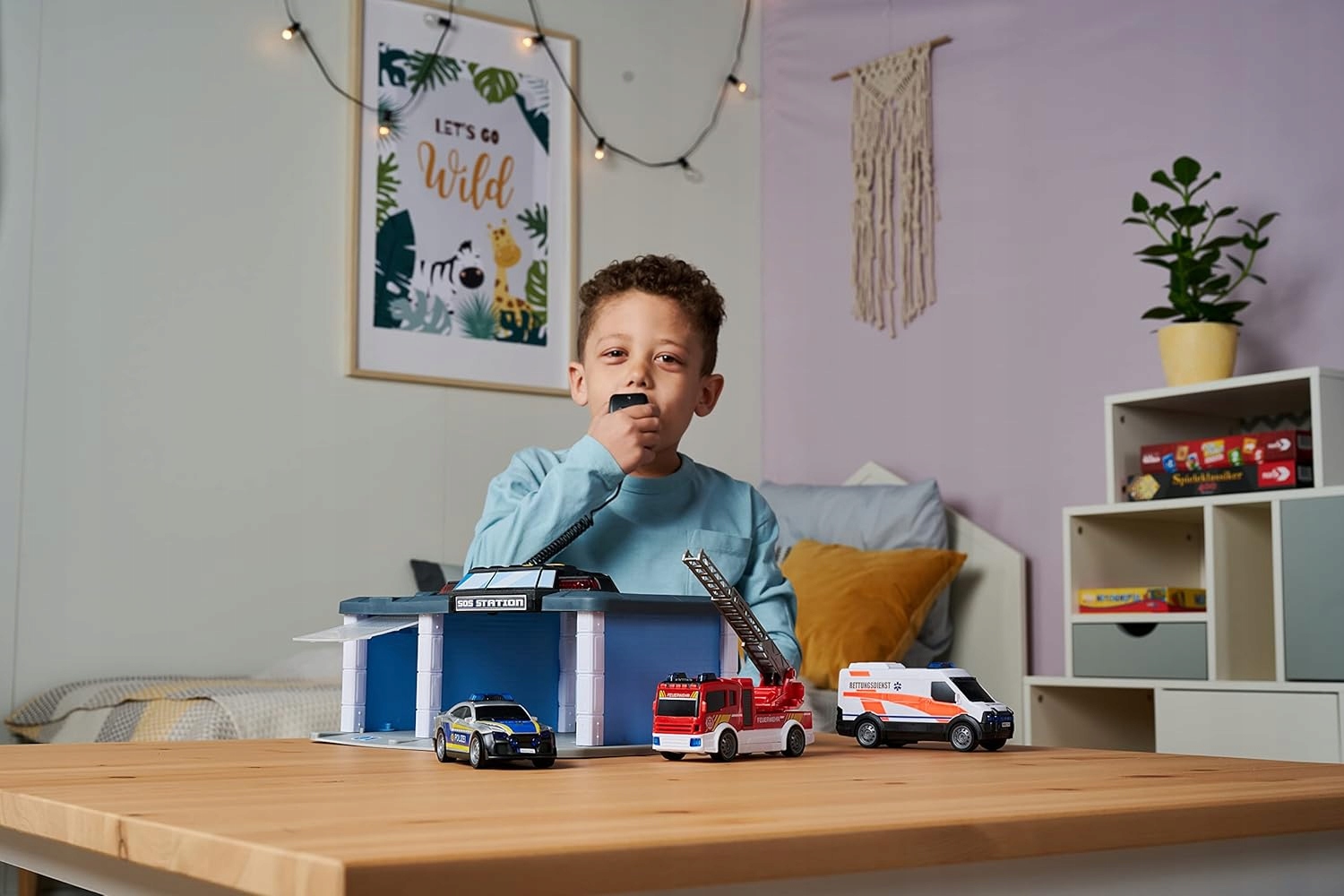 Garaż BAZA RATUNKOWA Dickie SOS 3w1 MIKROFON + 3 Auta 3b2e65d90a9028ca64738fe05e258907