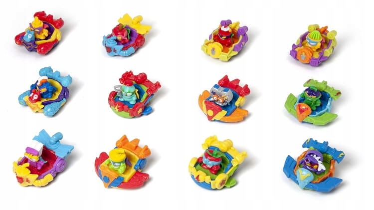 Autko z napędem Saszetka z figurką Magic Box Super Zings Things seria 8 212d744edc655f28c1343618a7eba165