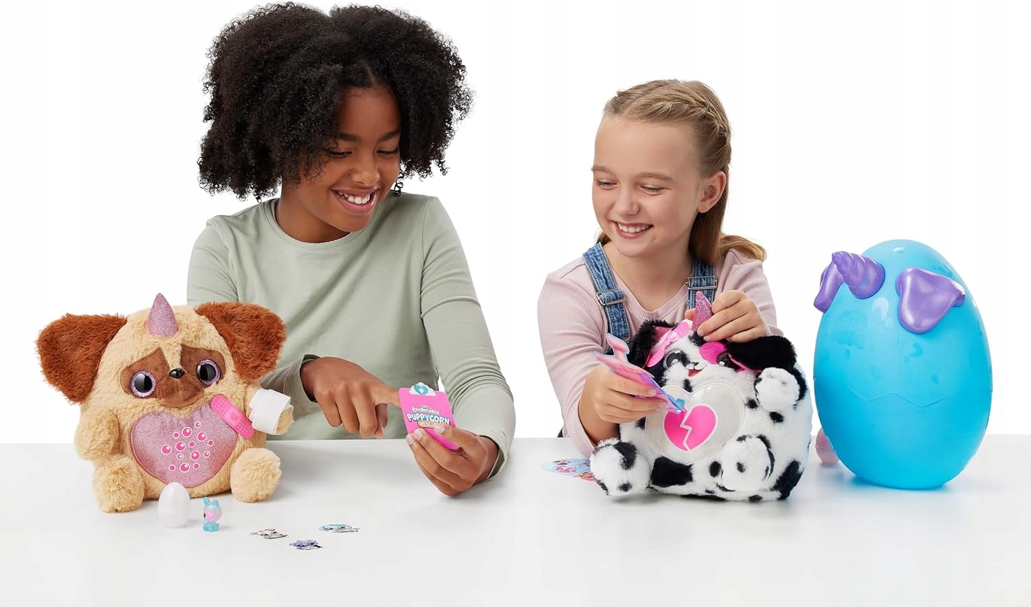 Zuru Rainbocorns PuppyCorn Rescue Jajko Niespodzianka Piesek Pluszak Zestaw 79874300c0e71e1846dce984adadac02