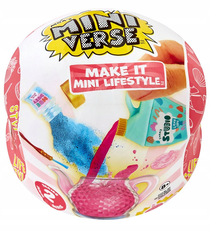 Kula MINI VERSE MAKE IT MINI LIFESTYLE seria 2 Kula Make It Mini Lifestyle Seria 2 MGA's Miniverse miniaturowe rośliny i dekoracje DIY