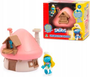 Smerfy Domek Smerfetki Zestaw z Figurką