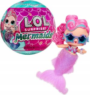 L.O.L. Surprise Mermaids Tots lalka syrenka z ogonem z żelu akcesoria MGA