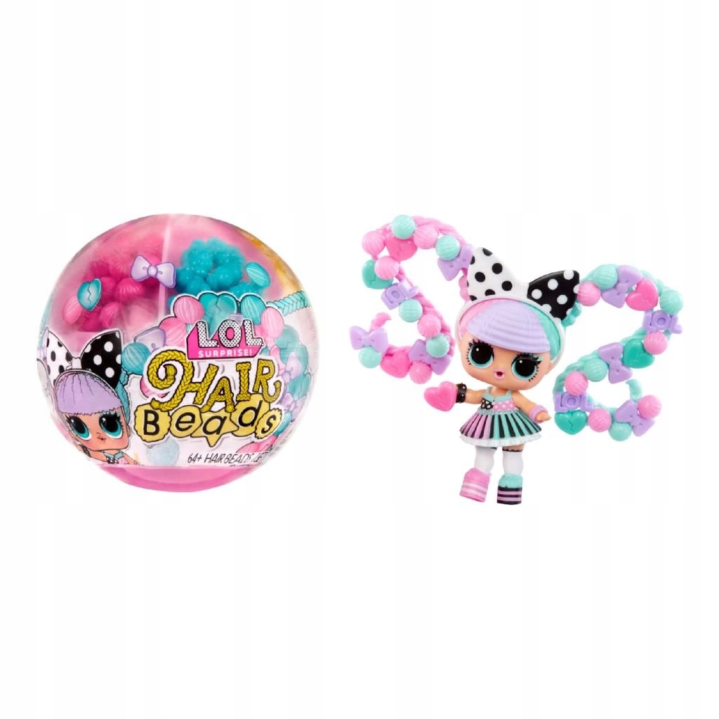 L.O.L. Surprise Hair Beads Lalka Kula Koraliki Wodne Układanie Fryzur dae4db62a933cd5f2a949d54ccacea66