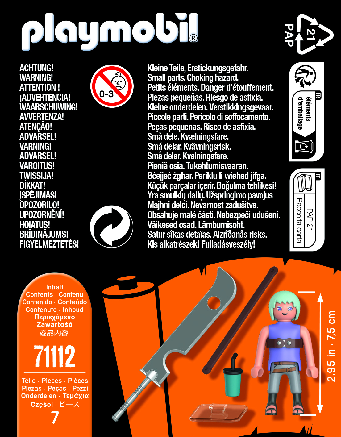 PLAYMOBIL FIGURKA SUIGETSU 71112 NARUTO 7 EL f75621d24edfbe005cd6caa4279107df