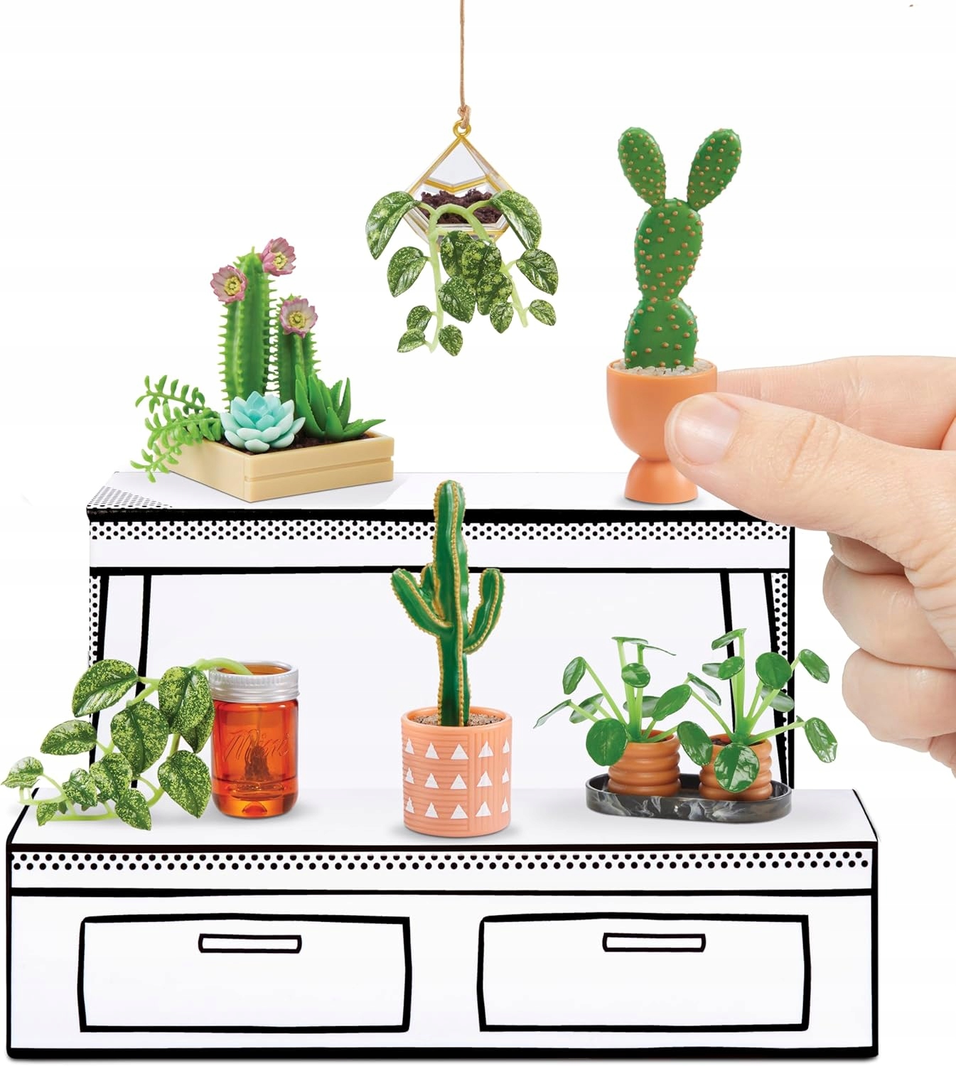 MGA Miniverse Make It Mini Botanicals KWIATY Żywica Zestaw 60el Pieniążek 6b9e3773d6b6af00140adfcd2ce4bceb