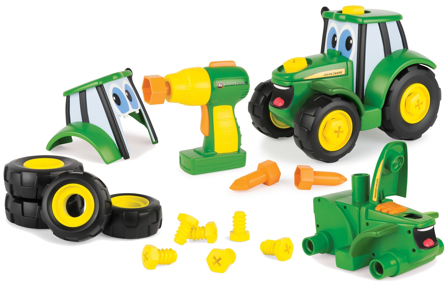 Traktor John Deere TOMY Johnny do Skręcania Wiertarka 1e16ad15f1dc9ed31f5563966ae9ec94