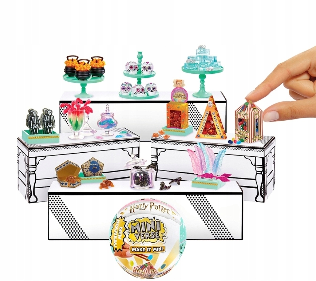 MGA Miniverse Harry Potter MIODOWE KRÓLESTWO Kula Niespodzianka Zestaw DIY 849312821c2c5802b1f56d68ebe93ac7