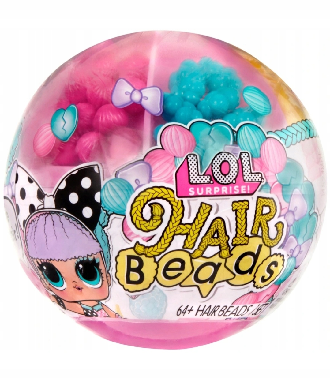 L.O.L. Surprise Hair Beads Lalka Kula Koraliki Wodne Układanie Fryzur L.O.L. Surprise Hair Beads