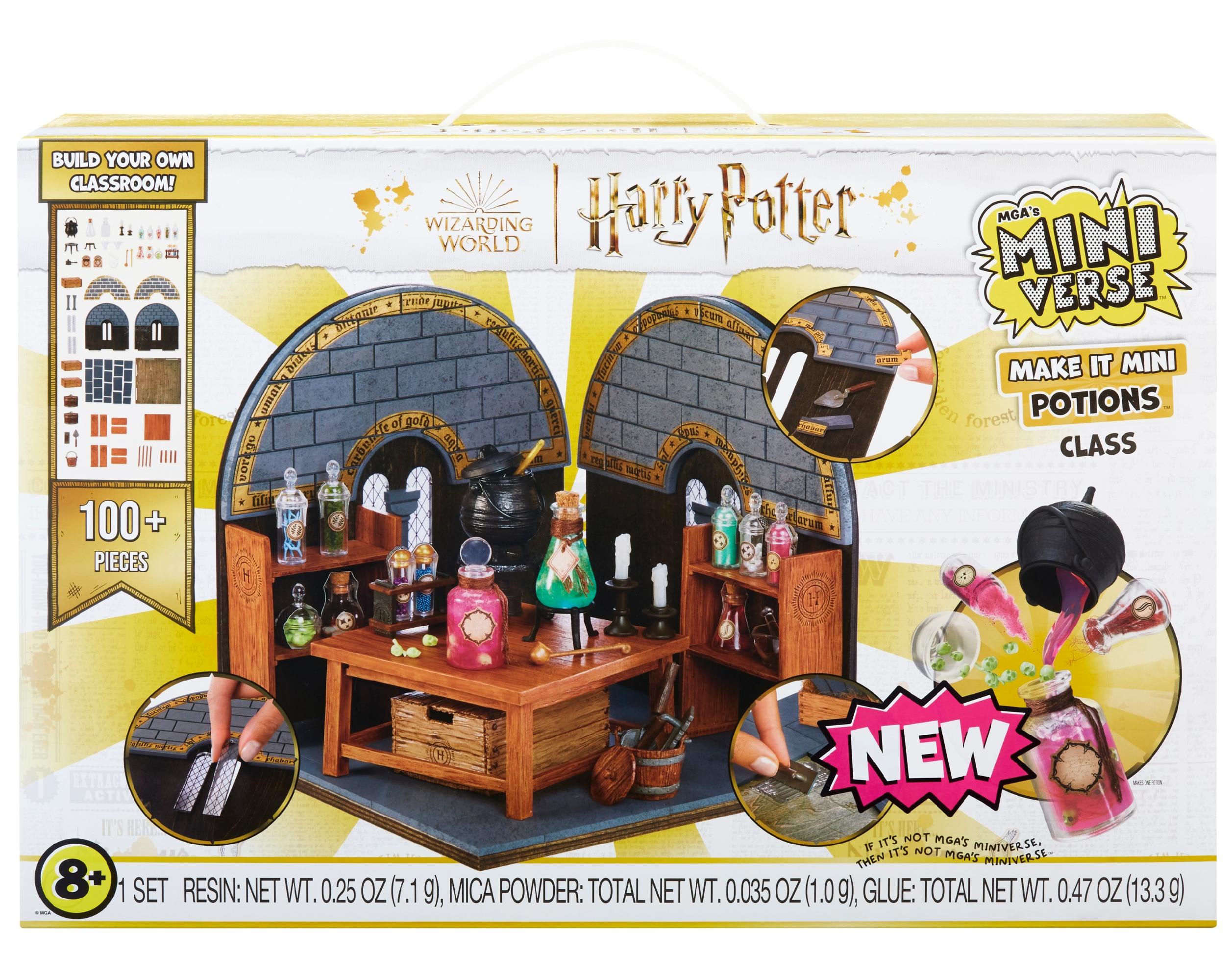 MGA Miniverse Harry Potter Klasa Eliksirów 100+ elementów DIY 8+ MGA Miniverse Harry Potter Klasa Eliksirów