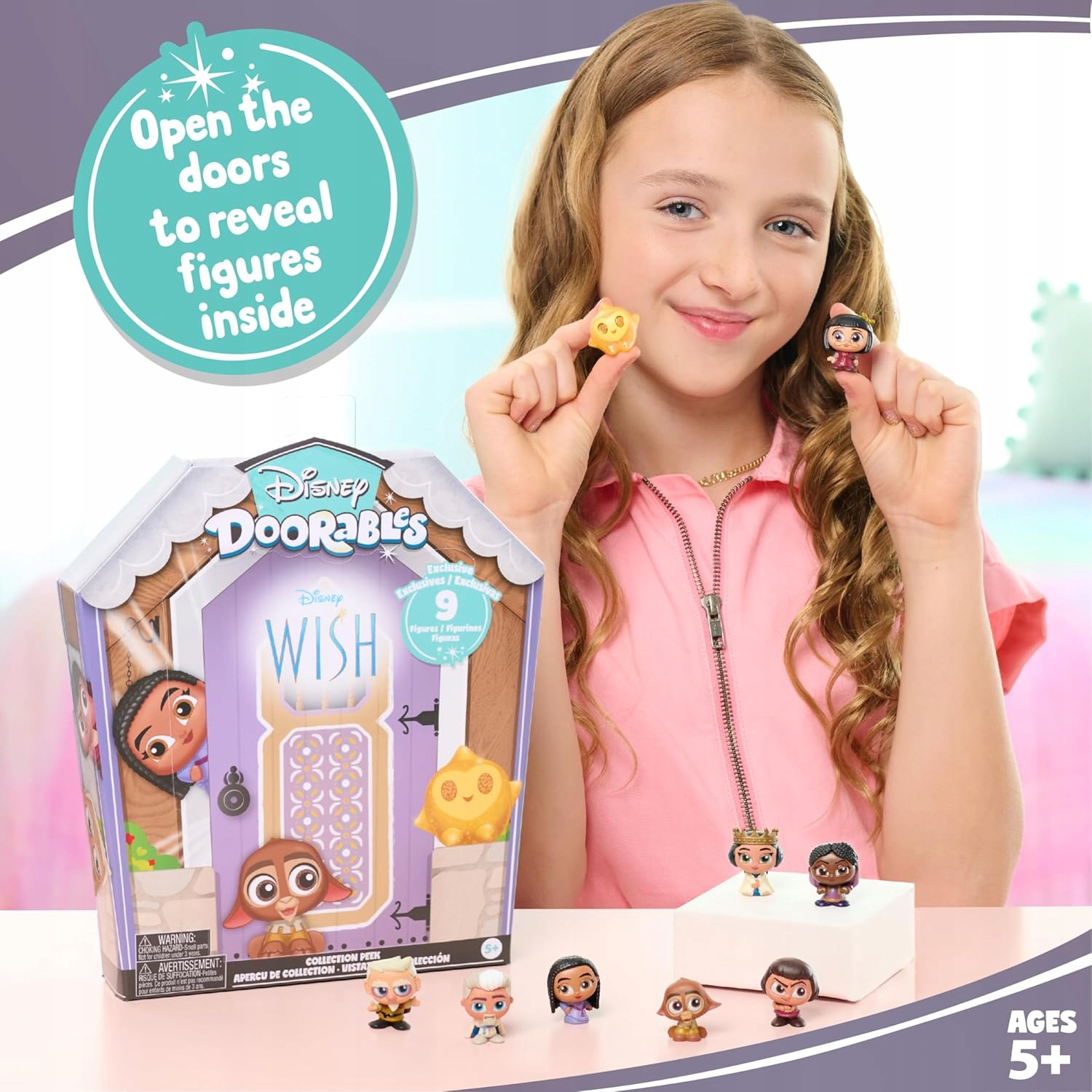 Disney Doorables WISH Życzenie Zestaw 9 Figurek PACK 74b35b5e0413d699740cc5d69adc9c08