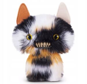 Fuggler Kot Calico łaciaty z zębami maskotka kolekcjonerska Zuru Butt-Ugly