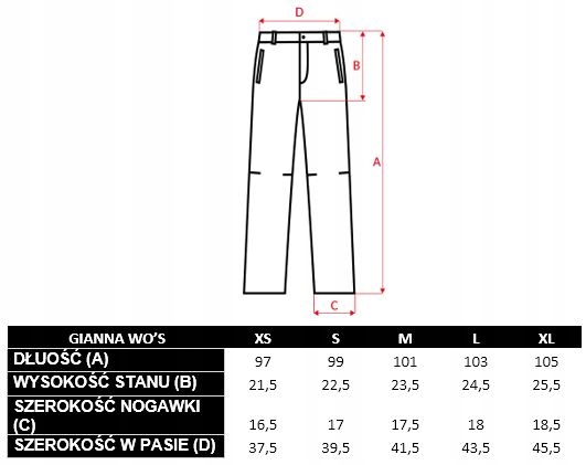 Damskie Spodnie ELBRUS GIANNA WO'S XL e039d93816b51778374172925f187441