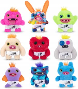 Fuggler Pluszowa Maskotka Zestaw 3 Sztuki Baby Fugg potworki z zębami Zuru