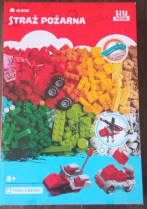 Klocki Straż Pożarna 1000 el. Zestaw