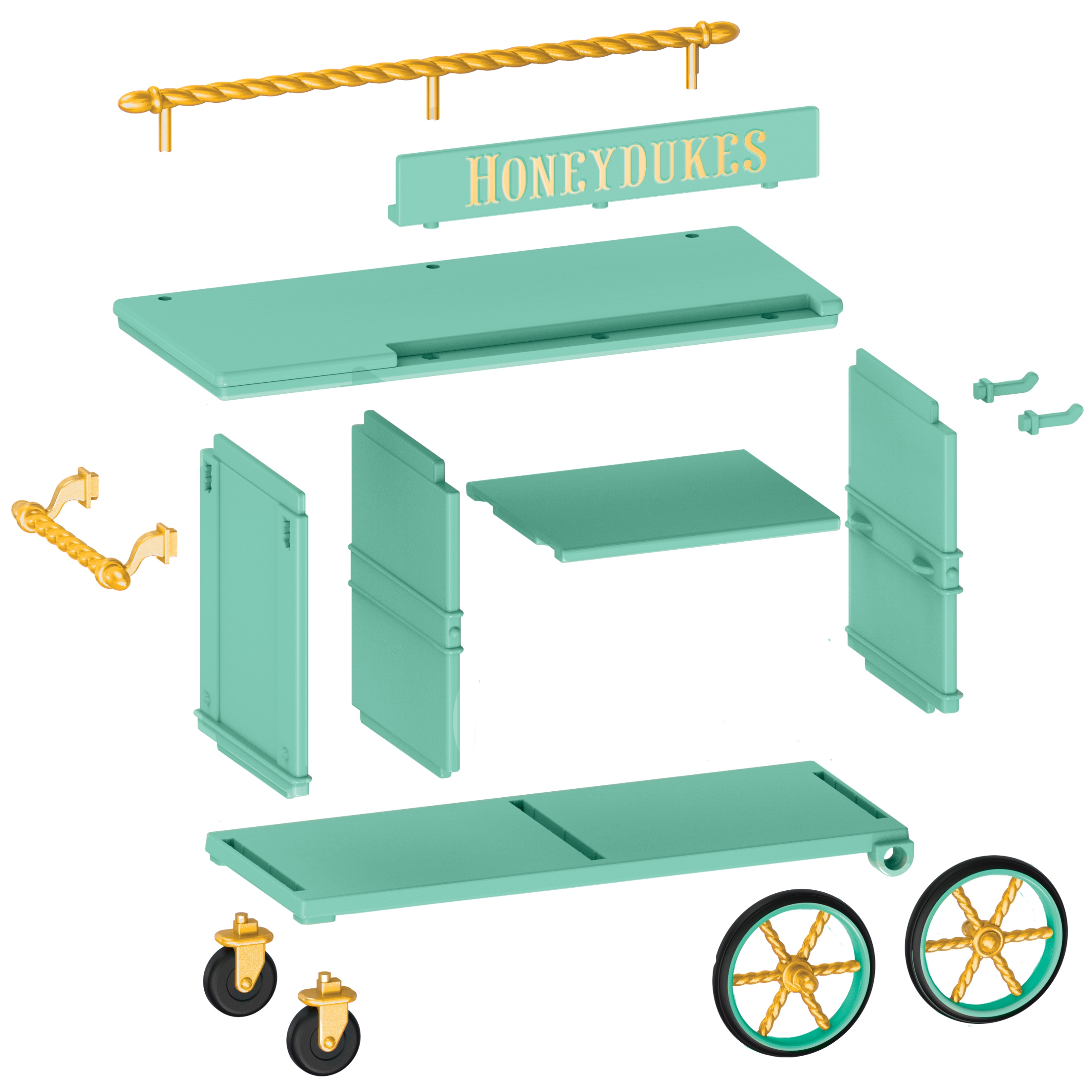 Miniverse Harry Potter Wózek Miodowe Królestwo Honeydukes Zestaw MGA 523734 ec14bef5c4b67e2405181fe40a04ec7a