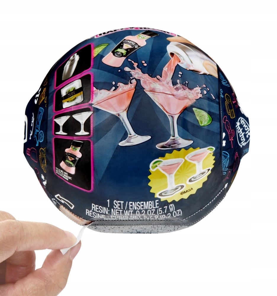 MGA Miniverse Happy Hour Kula Niespodzianka Mini Drinki Żywica DIY 18+ e855d925d20bfdb2437593622470a6ce