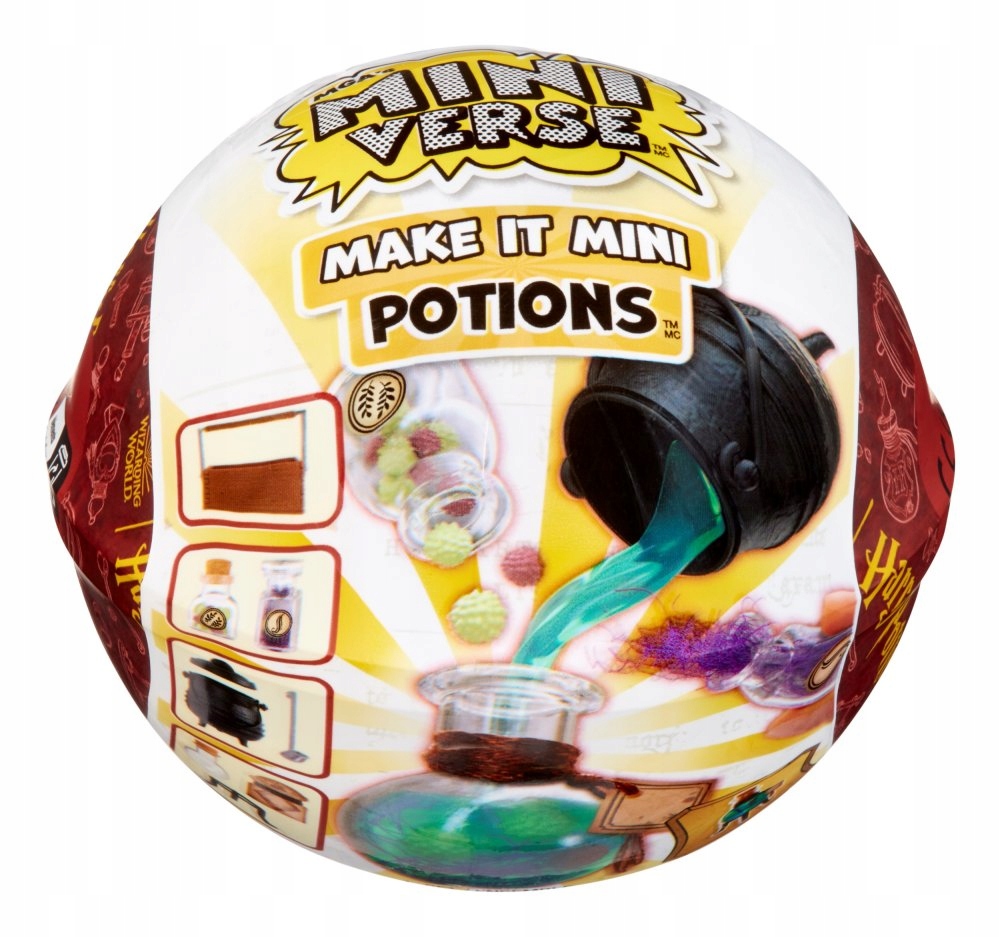 Miniverse Harry Potter ELIKSIRY Zrób To Sam Kula DIY d78440e2a999c23282454de35170c24d