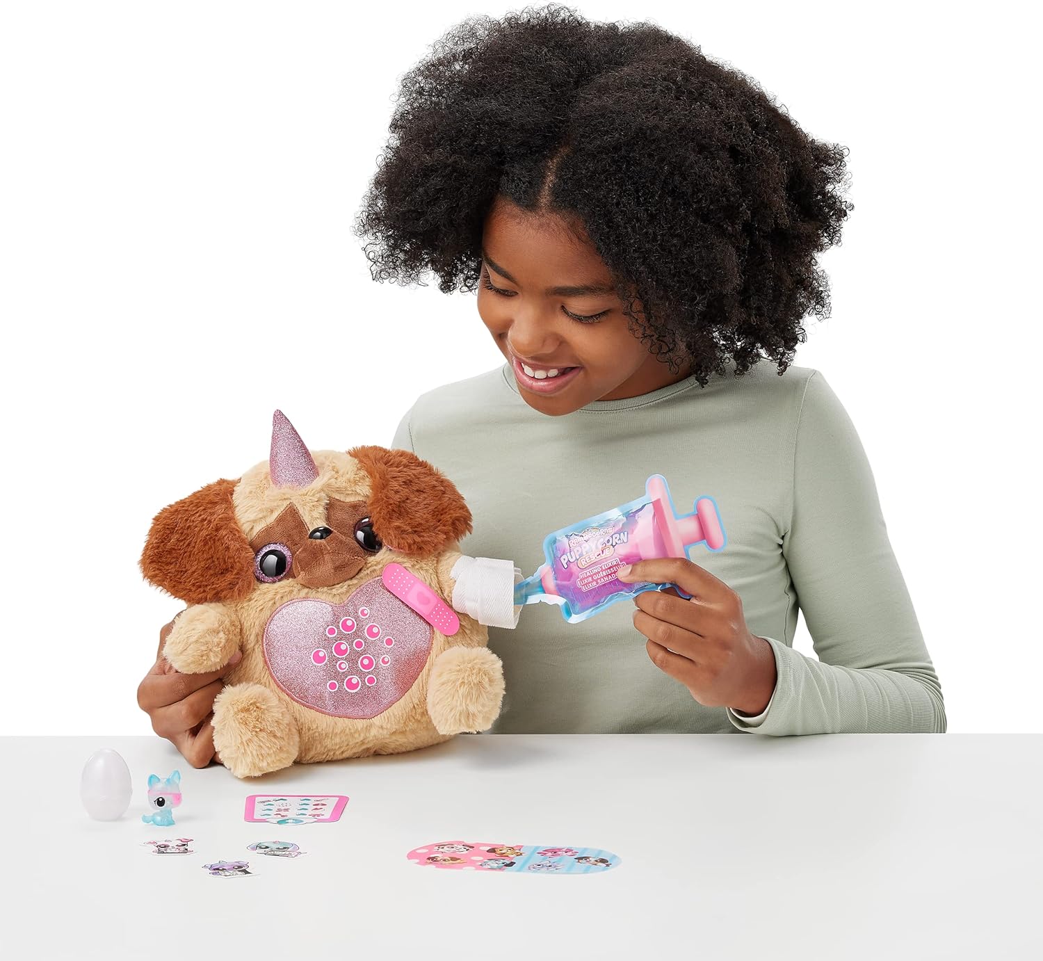 Zuru Rainbocorns PuppyCorn Rescue Jajko Niespodzianka Piesek Pluszak Zestaw 328b0e0e88a110839dc12942224a67be