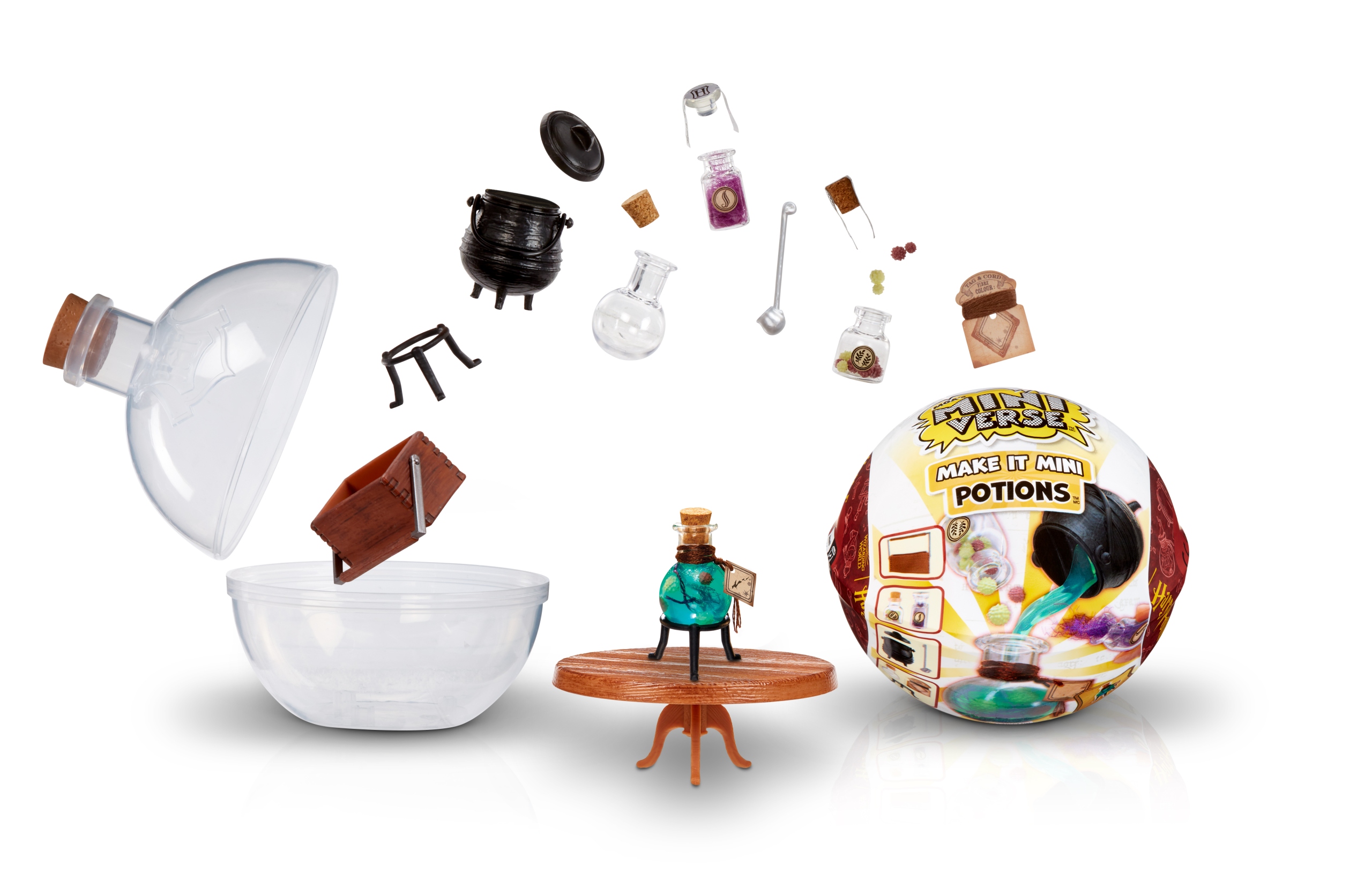 Miniverse Harry Potter ELIKSIRY Zrób To Sam Kula DIY 2716cc29153dcd0e351459f6b2fe0a4e
