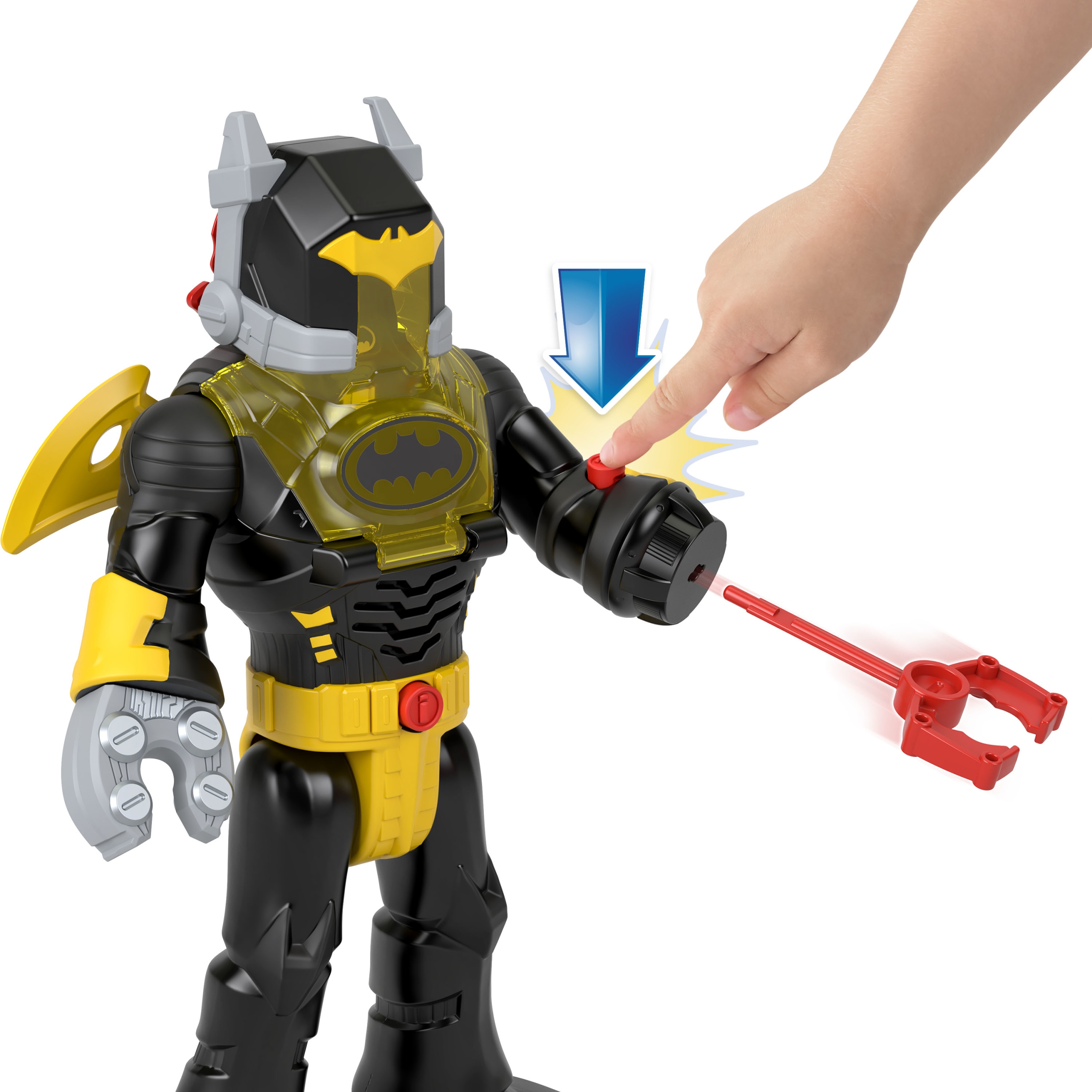 Imaginext Batman Egzoszkielet Robot 30cm Dźwięk 8bab888a10cd47e911fd2b00a617586c