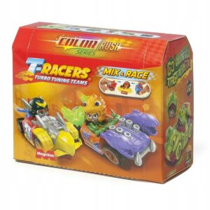 T-Racers Seria 5 Color Rush Autko z Kierowcą