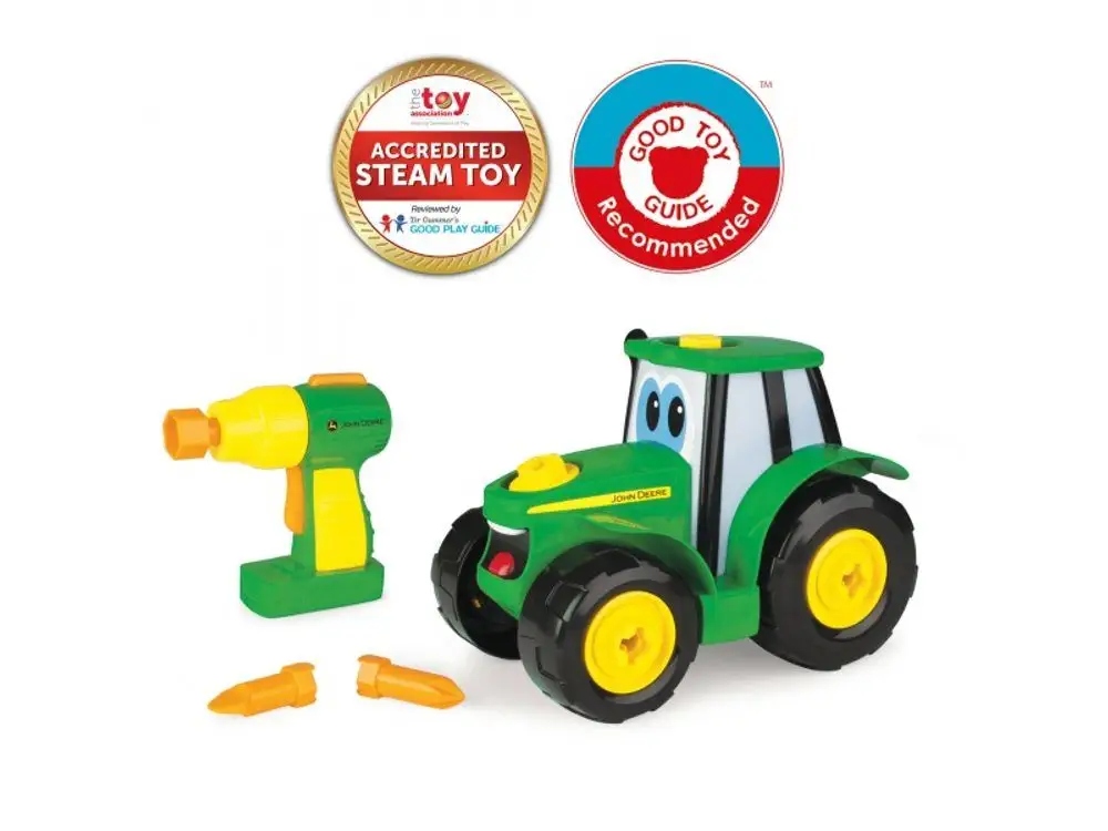 Traktor John Deere TOMY Johnny do Skręcania Wiertarka 2aabe6c4f4581941f7480f2caa2aef80