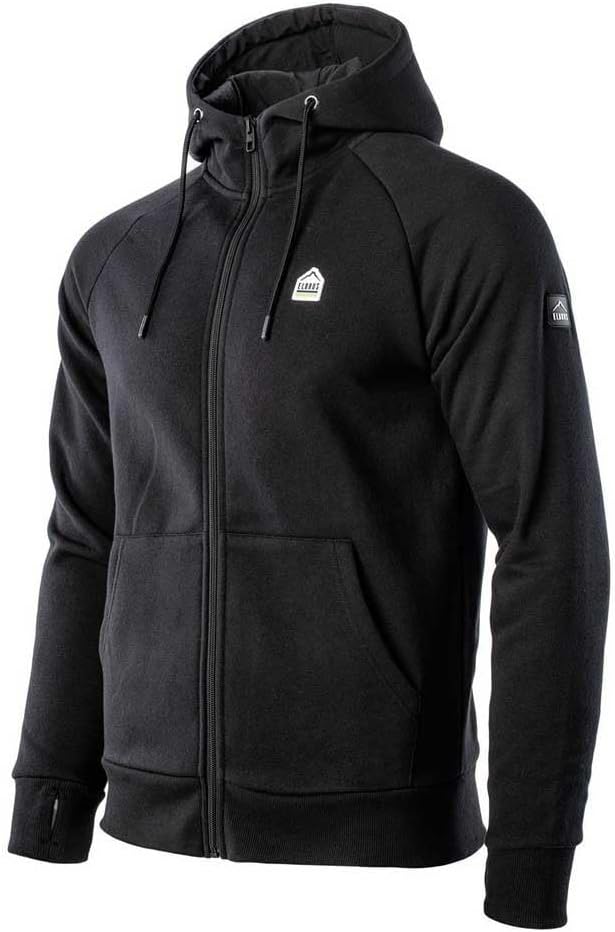 Bluza Męska Elbrus Rufo z Kapturem Rozpinana Czarna M 2b995b8e473449594bc02301dbc0f6c3