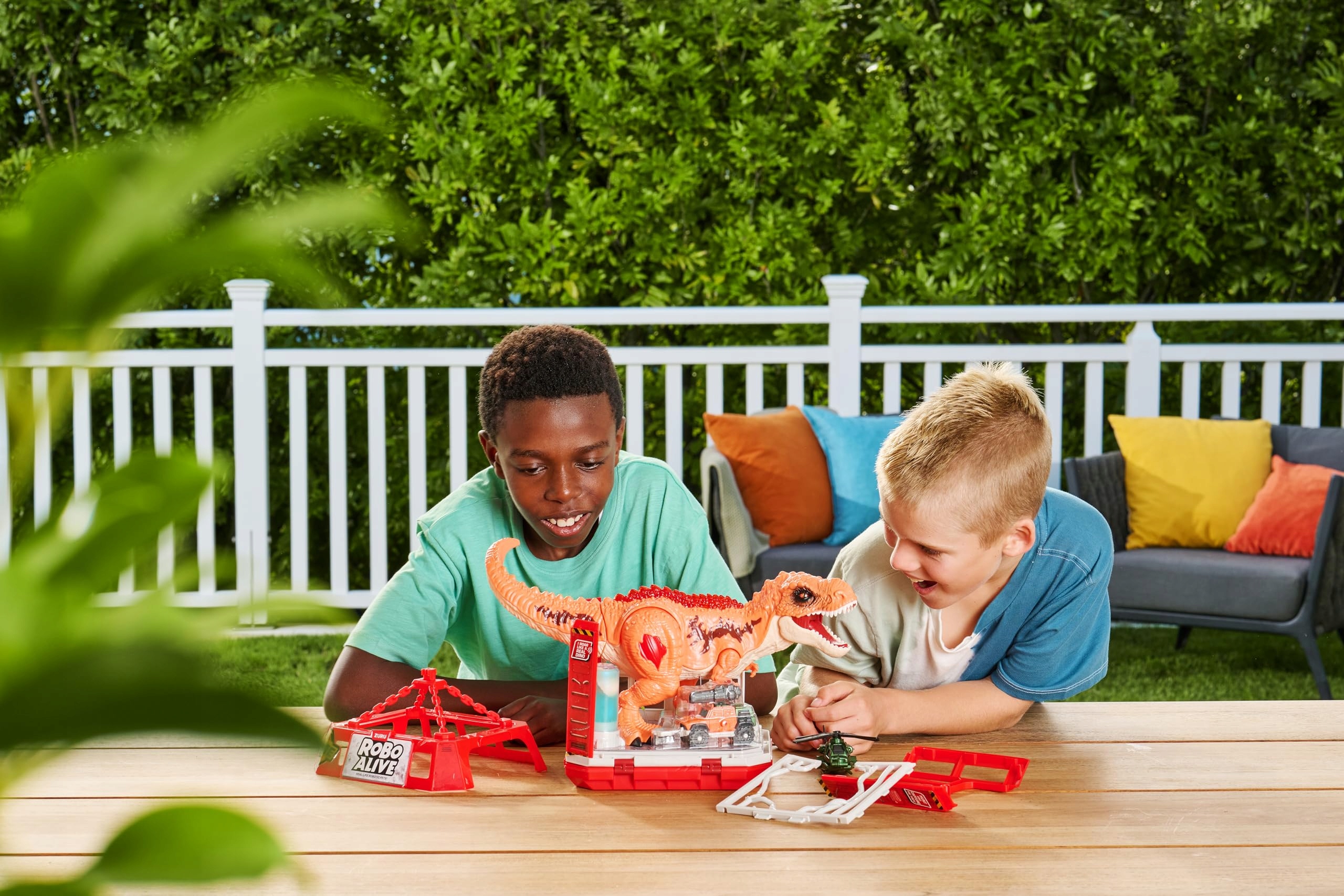 Dinozaur T-Rex ZURU Robo Alive Interaktywny Klatka Jajo Slime d4df5820ebad9ba1a1ae810f4ffd6a12