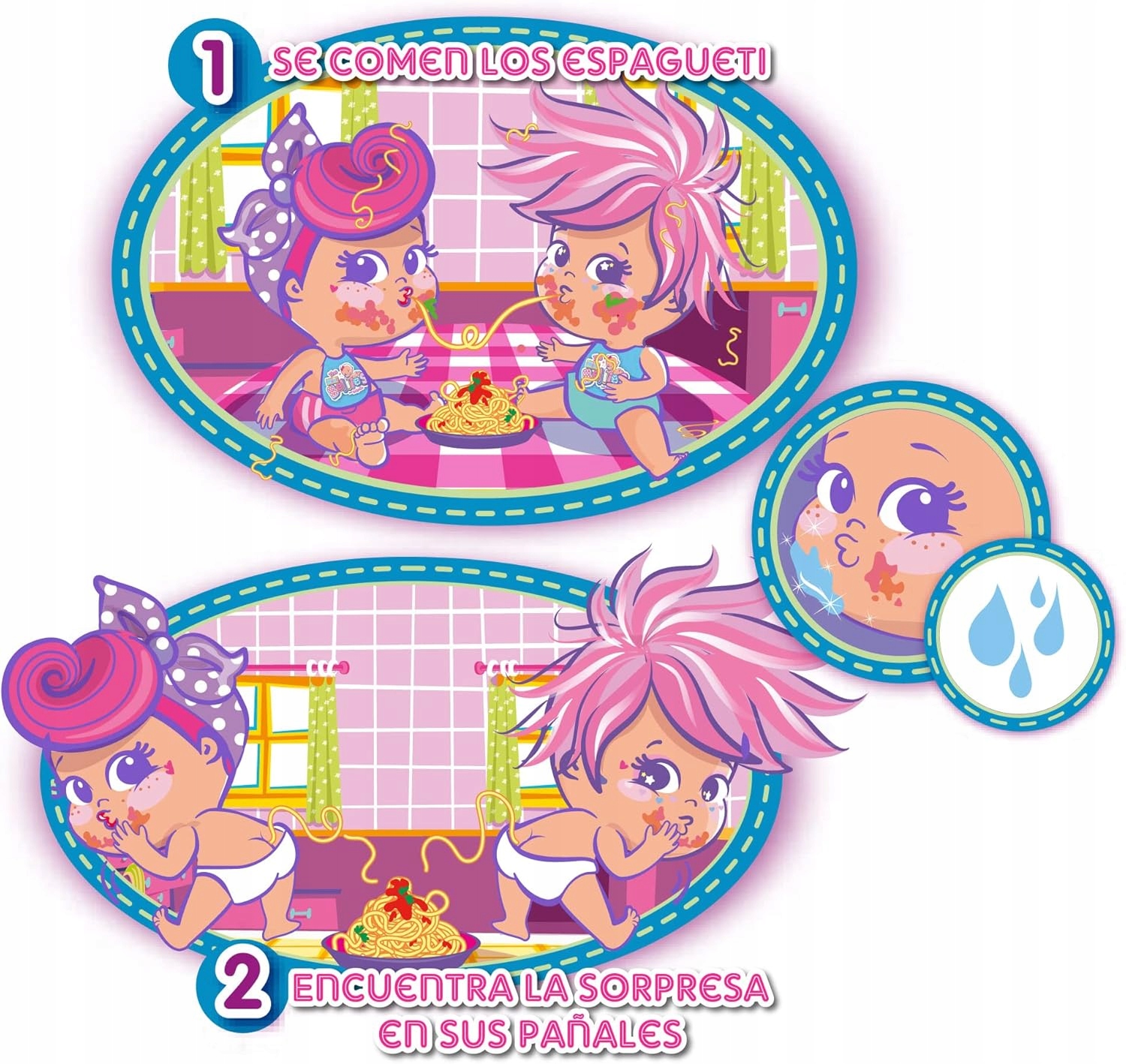 Lalka Bellies Mini ROXI SPAGHETTI Bobas Interaktywna Prezent dla 3 latki 2a7e961f3912bdf889e8c2bdbdac9a67