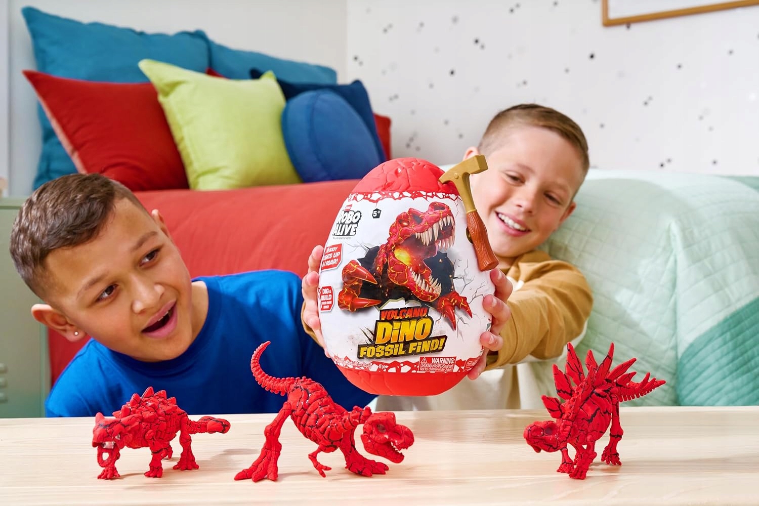 Dinozaur Interaktywny T-Rex JAJO ZURU Robo Alive Wykopaliska Zestaw STEM 81e1e0ca24360f62c00ab9ba980f976e