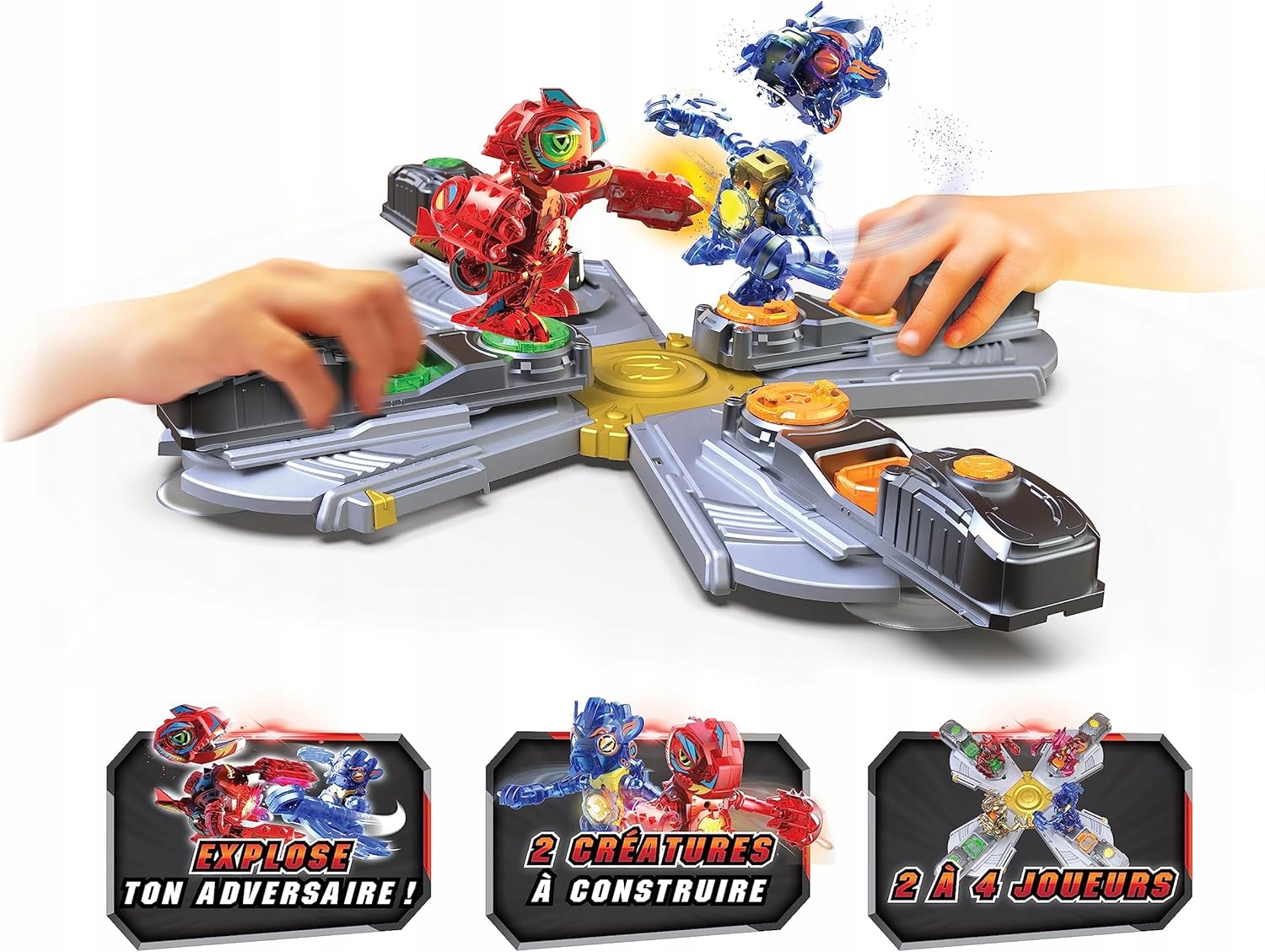 Arena Walki Robotów SILVERLIT Biopod Kombat Zestaw 2 Figurki do Składania e1e7fecd92f84e0d936fbbf65562c8f2