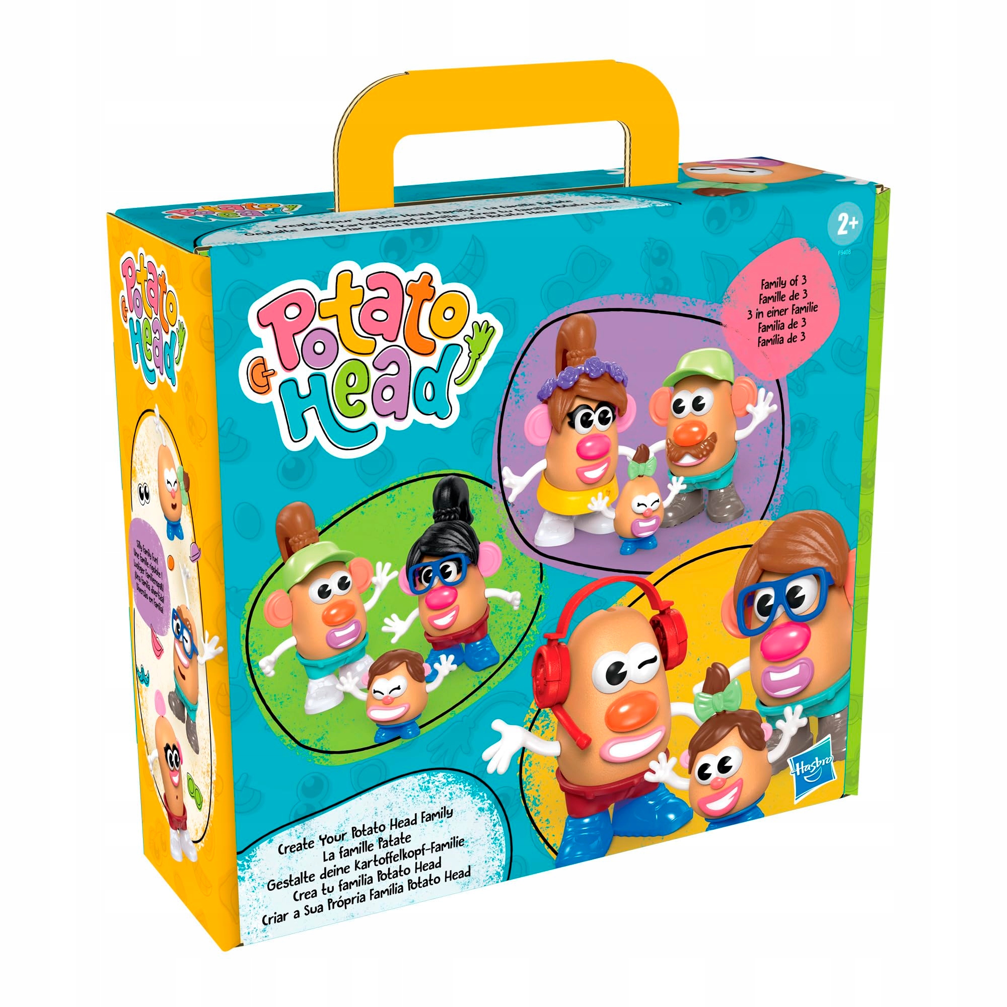 Potato Head Stwórz Rodzinę Zestaw Figurek 45el Hasbro 2+ Pan Bulwa 8ea1fe67ea6d0218fa5a4ca9b8c6e77a