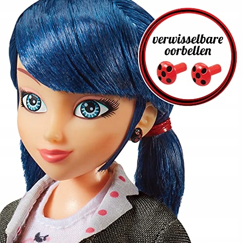 Lalka Miraculous Biedronka Marinette 2w1 Strój Akcesoria Bandai 26cm 2b55a103493e7fdd6c69f00d5799cd0a