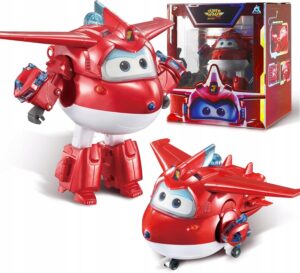 Super Wings Jett Dżetek Figurka 2w1 Samolot Robot