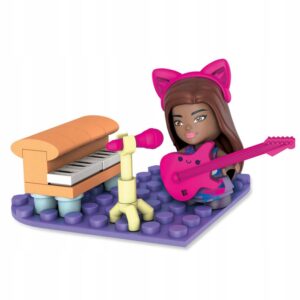 Klocki Barbie Mega Bloks Piosenkarka Scena GWR25